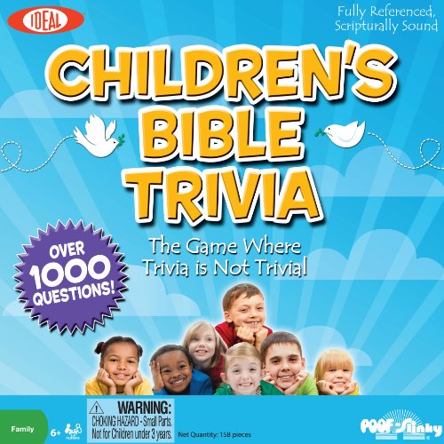 POOF-Slinky 0C911 Ideal Children's Bible Trivia Game On Sale