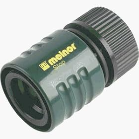 Hose Female Coupling With Shutoff, Green by Melnor