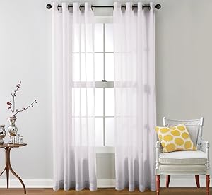 Grey Solid Grommet Top Thermal Insulated Blackout Curtains Set: 104