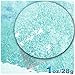 1oz = 28g Plastic Microbeads Nohole 0.6mm Transparent Crystal Clear