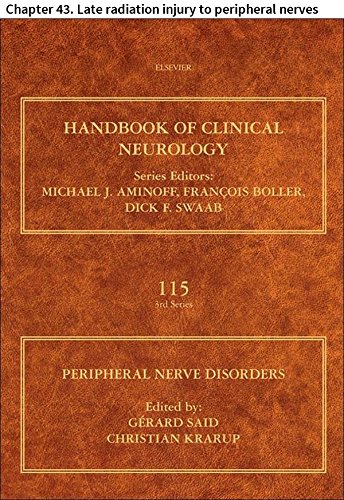 Peripheral Nerve Disorders: Chapter 43. Late radiation injury to peripheral nerves (Handbook of Clinical Neurology)