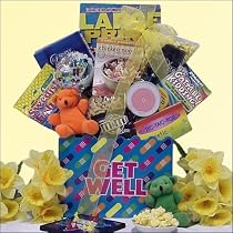 Get Well Soon: Young Teen Get Well Gift Basket ~ Ages 8-13