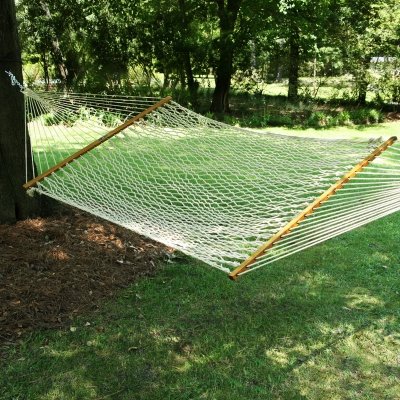 Pawleys Island Original Collection Large DuraCord Rope Hammock, Oatmeal
