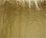 Dutch Gold Leaf (Imitation Gold) Book of 25 Leaves each leaf 5-1/2 x 5-1/2 inches