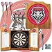 University of New Mexico Dart Cabinet with Darts and Board