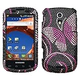 Rhinestones Protector Case for Samsung Epic 4G SPH-D700, Fairyland Butterfl ....