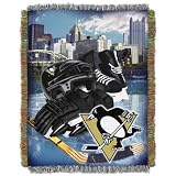 Pittsburgh Penguins Woven Tapestry Blanket