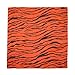 CTM Women's Cotton Neon Zebra Print Bandanas