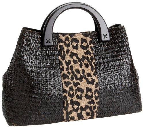 Magid Leopard Print Large Tote