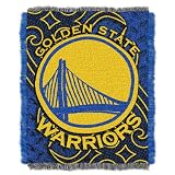 Golden State Warriors Jacquard Woven Throw Blanket