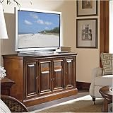 Stanley Furniture 754 - 1738 / 754 - 17100 Sunset Key Rum Four Door Television Console with Optional