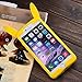 RAYTOP Yellow Soft Silicone Back Case Cover for Apple iPhone 6 Plus 5.5 Inches Protective Skin Jacket Cheap Kids Teen Girls Women Japanese Cartoon Cute Lovely