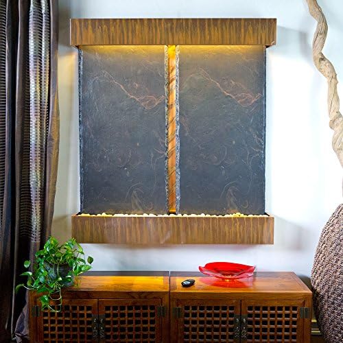 Water Wonders Double Nojoqui Falls with Copper Patina Trim