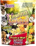 F.M.Brown's Tropical Carnival Fruit & Nut Small Animal Treat ,8 oz