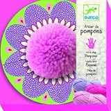 Childrens Crafts: Pompom Creative Gift. Ideal Gift for Girls