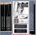 21 Pc Sketch & Drawing Set W/pencils, Charcoals,erasers