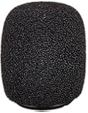 Shure RK183WS Black Snap-Fit Foam Windscreens for MX183 MX184 MX185 Beta 98 WL183 WL184 & WL185 (4)