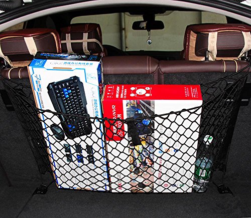 Zone tech mesh vehicle organizer premium quality sturdy black net…