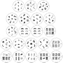 Bundle Monster Nail Art Nailart Polish Stamp Stamping Manicure Image Plates Accessories Set Kit 21pc