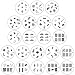 Bundle Monster Nail Art Nailart Polish Stamp Stamping Manicure Image Plates Accessories Set Kit 21pc