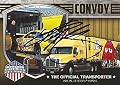 AUTOGRAPHED Kyle Busch 2014 Wheels American Thunder CONVOY (#18 M&M's Official Transporter) Signed Collectible NASCAR Trading Card with COA