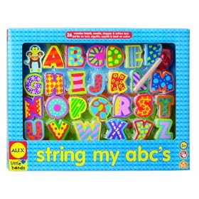 Alex Little Hands String My ABC's