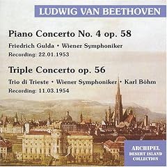 Beethoven: Piano Concerto No. 4; Triple Concerto