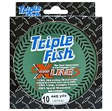 Triple Fish Xrated Co-Polymer Line Size: Bulk Spool; Test: 4 pound