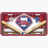 Philadelphia Phillies Embossed Hi Definition Metal License Plate
