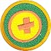 Safety Scouts Wilderness Explorer Merit Badge Embroidered Iron on Patch