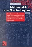 Mathematik zum Studienbeginn: Grundlagenwissen f&uuml;r alle technischen, mathematisch-naturwissenschaftlichen und wirtschaftswissenschaftlichen Studieng&auml;nge - Arnfried Kemnitz