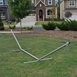 Oak Island 15 FT Taupe Hammock Stand