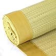 Handmade Natural Tatami Mat Framed With Khaki Trim