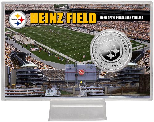 Highland Mint NFL Pittsburgh Steelers Heinz Field Silver Coin Card