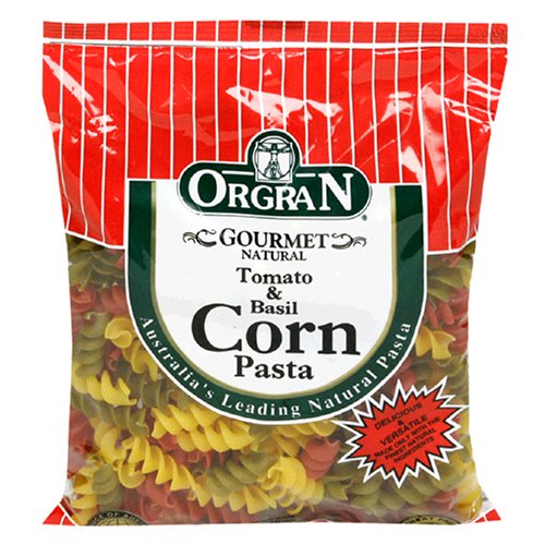 OrgraN Corn and Vegitable Pasta, 8.8-Ounce Packages (Pack of 9)