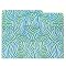 Set of 9 File Folders - Blue/ Green
