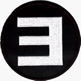 Eminem - Round Backward E Logo - Emboidered Iron On or Sew On Patch