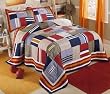 Ronnie Full / Queen Size Quilt with 2 Shams
