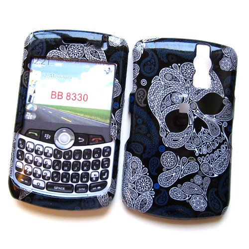 RIM BlackBerry Curve 8300 8310 8320 8330 Snap-On Protector Hard Case Image Cover “Bad To The Bone” Design