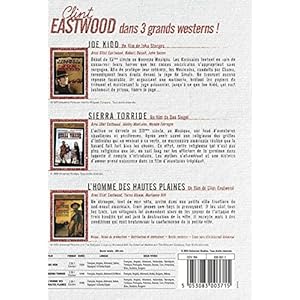 Clint Eastwood - Joe Kidd + Sierra Torride + L'homme des hautes plaines