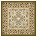 Italian Court Rug- Light Tobacco(77" Square)