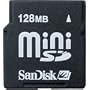 SanDisk SDSDM-128-A10M 128 MB Mini SD Card