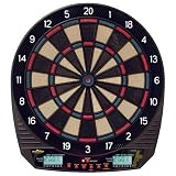 Electronic 26-Game Dart Board with Backlit Display