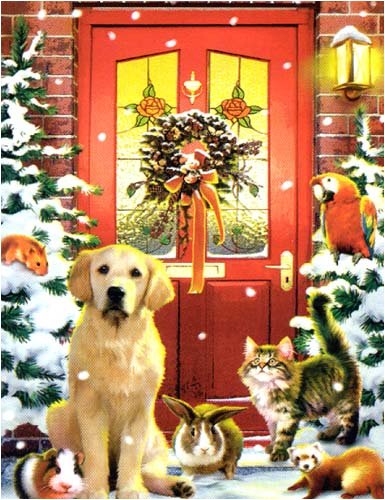 6163TWTB5FL Christmas Welcome Jigsaw Puzzle 550pc