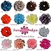 Pearl Chiffon Flower Hair Clip Funny Girl Designs