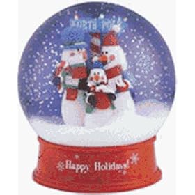 12" Musical Snow Globe, 12" Musical Snowglobe
