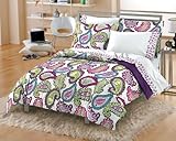 Pop of Paisley Ultra Soft Microfiber Comforter Sheet Set