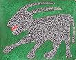 Indian Art Gond Paintings Asian Decor 22 x 28 inches