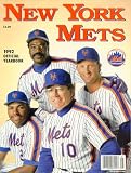 New York Mets Official Yearbook 1992