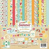 Echo Park Paper Company Summer Bliss Collection Scrapbooking Kit